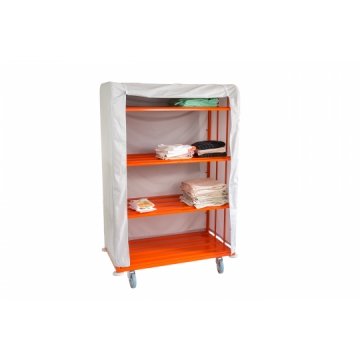 Trolleys for clean linen transport